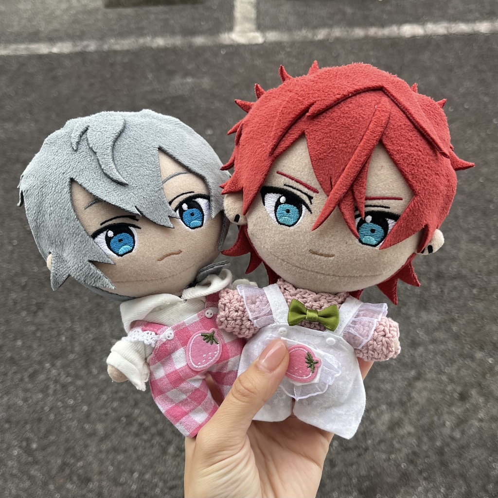 いちごオーバーオール【pink & black】