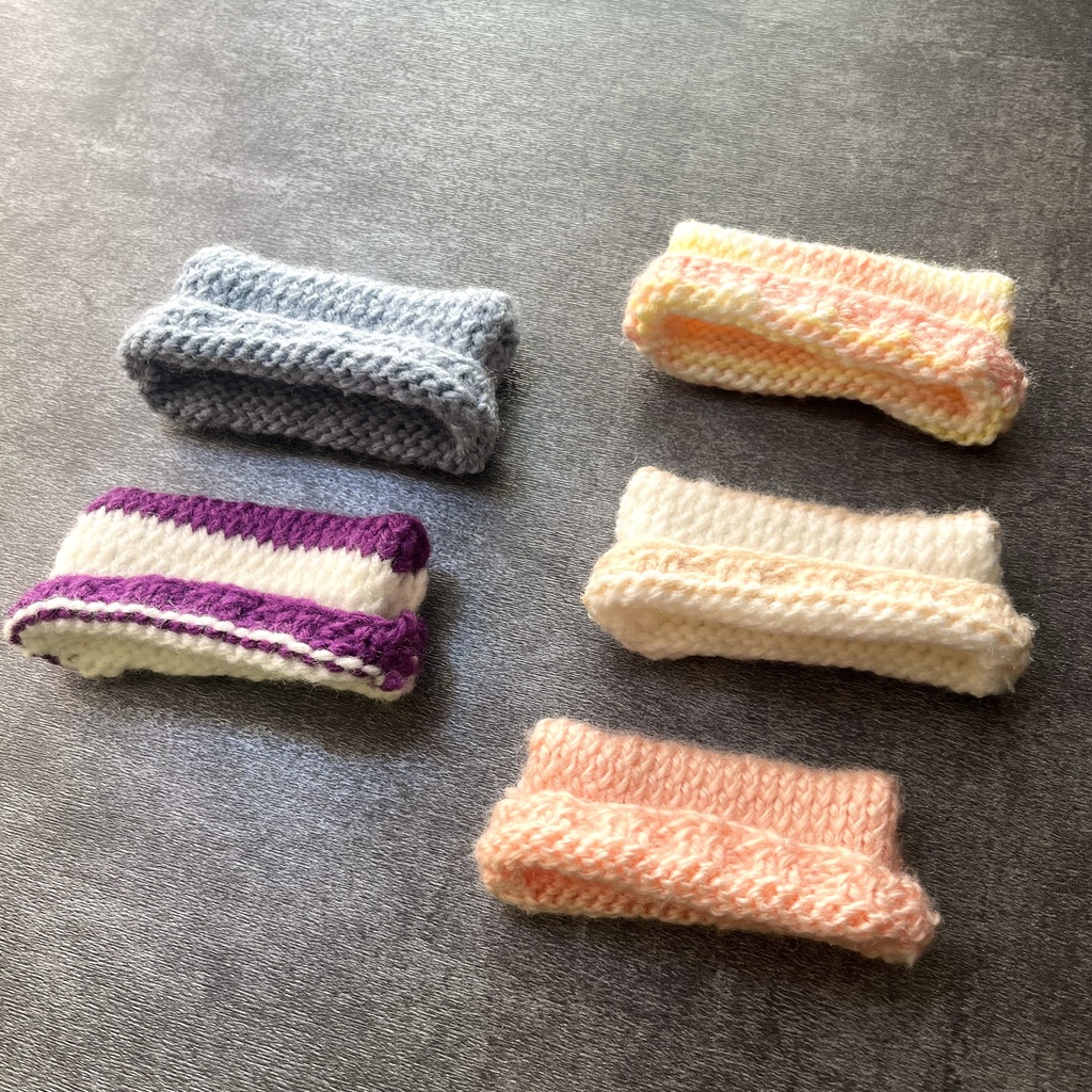 【10cm用】猫耳風ニット帽