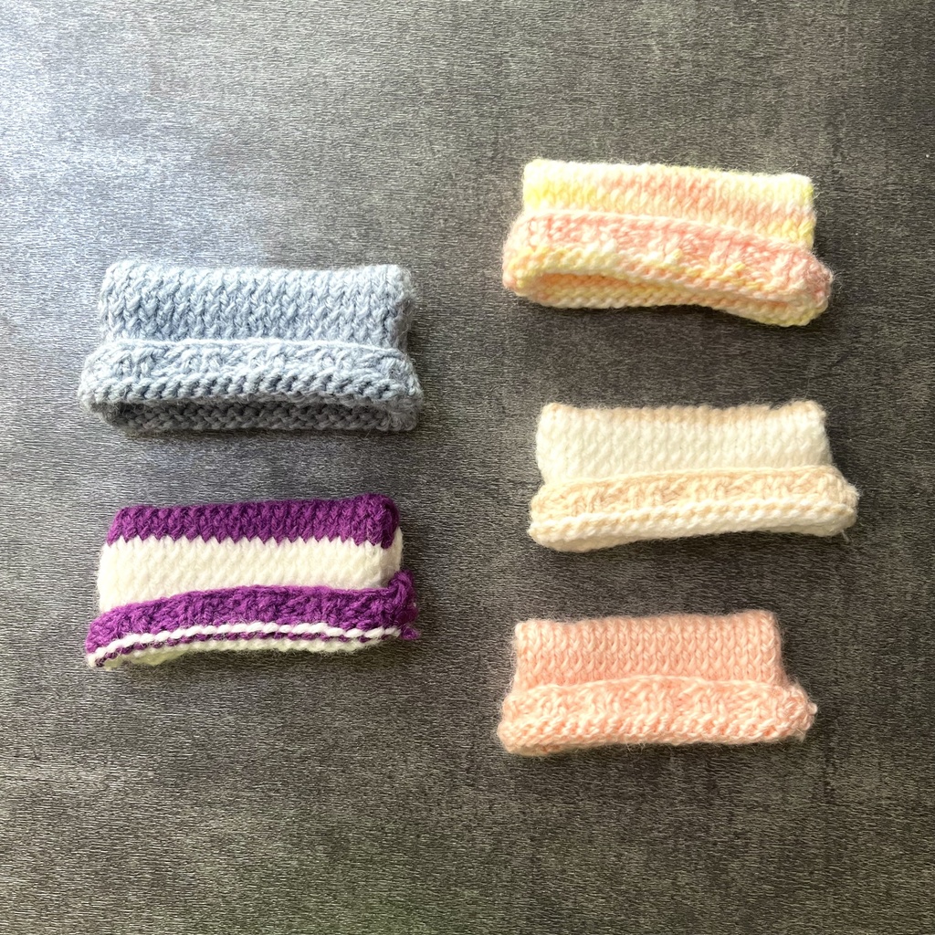 【10cm用】猫耳風ニット帽