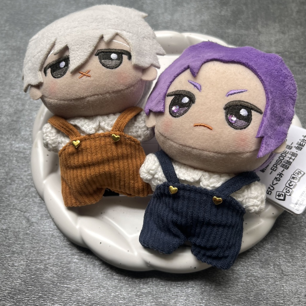 【13cm用】コーデュロイのオーバーオール+トップス