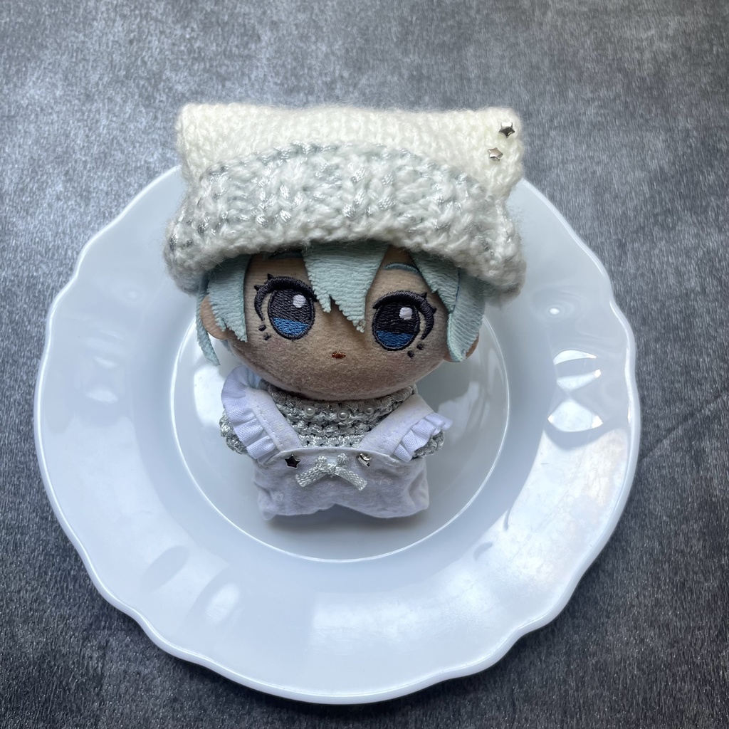 【ちびぐるみ用】白メタルコーデ