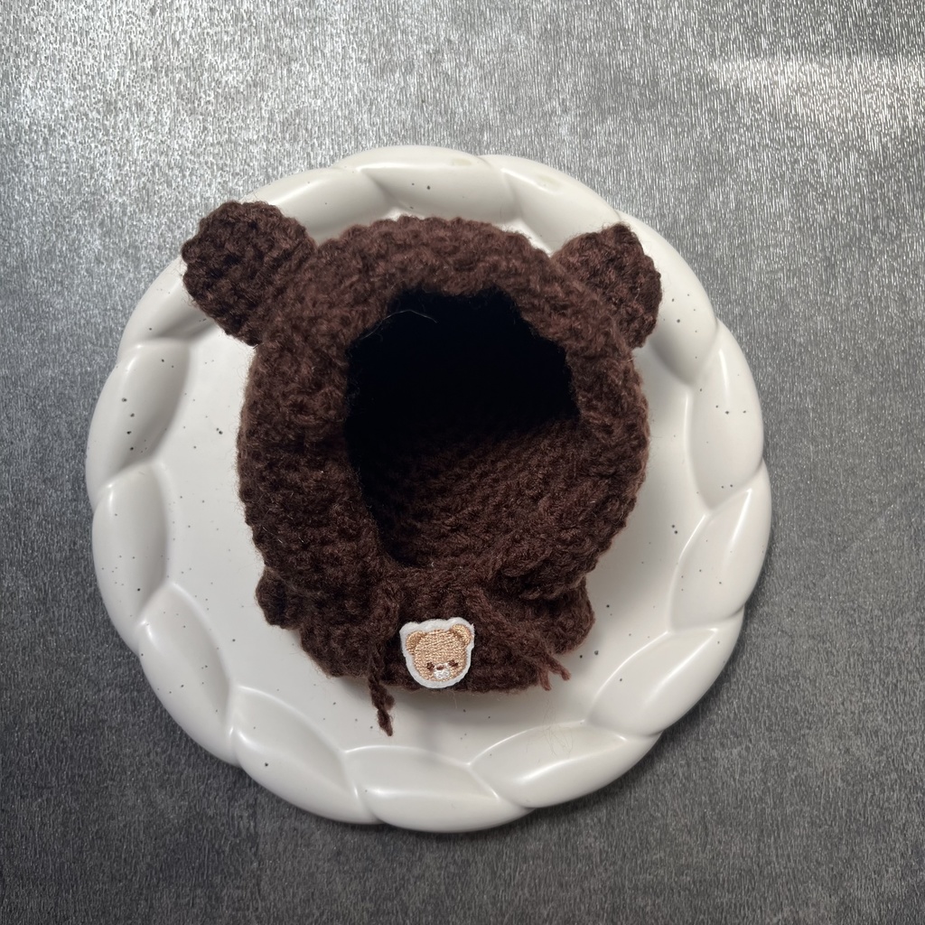 【ちびぐるみ用】クマパーカー