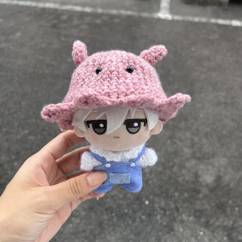 【ちびぐるみ用】ジーンズのオーバーオール