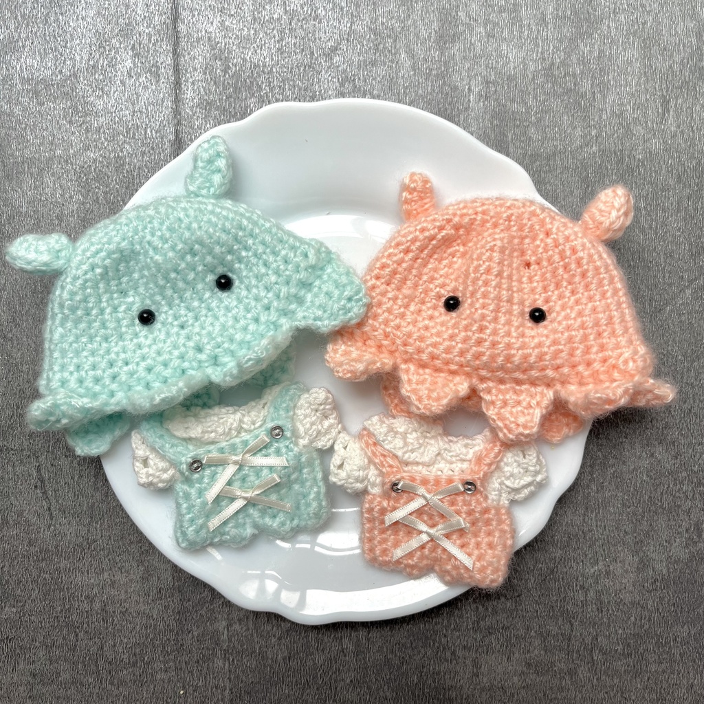 【ちびぐるみ用】ピンクメンダココーデ