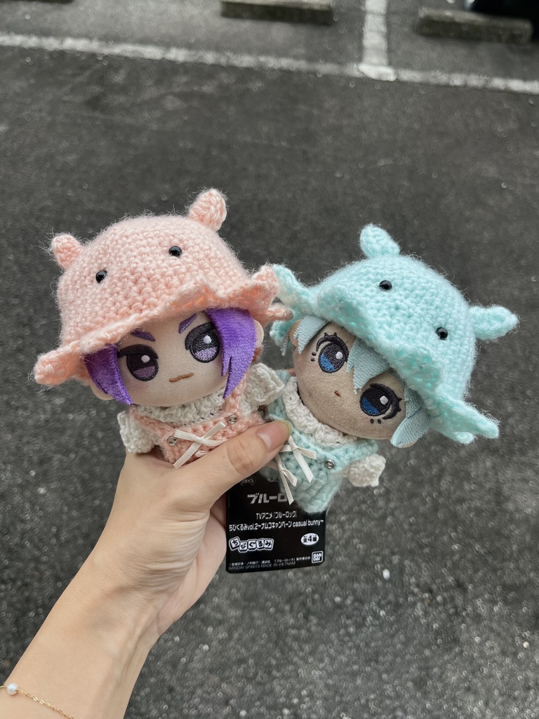 【ちびぐるみ用】ピンクメンダココーデ