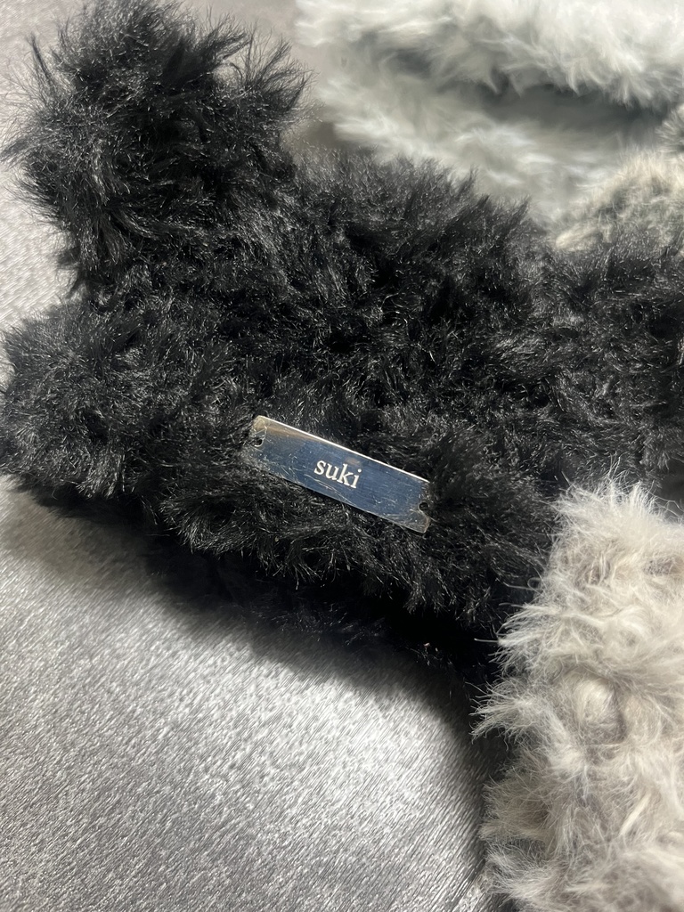 【ちびぐるみ用】モコモコ帽子