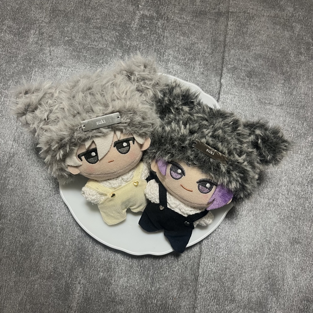 【ちびぐるみ用】モコモコ帽子