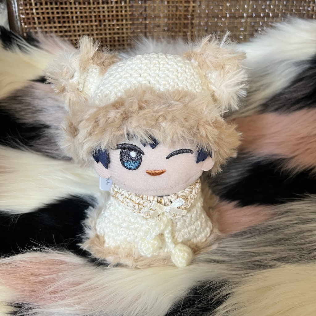 【ちびぐるみ用】冬の精❄︎ベージュ