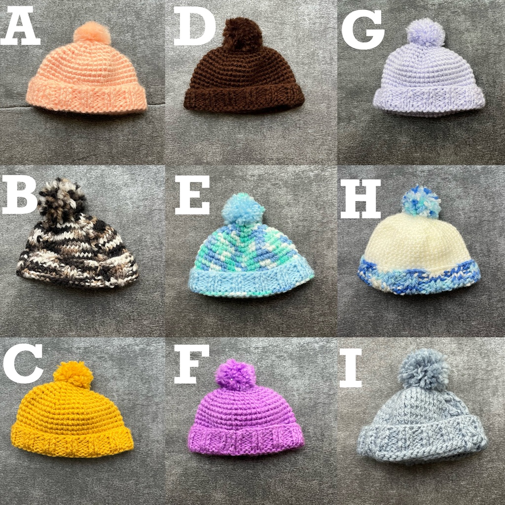 【ちびぐるみ用】ニット帽