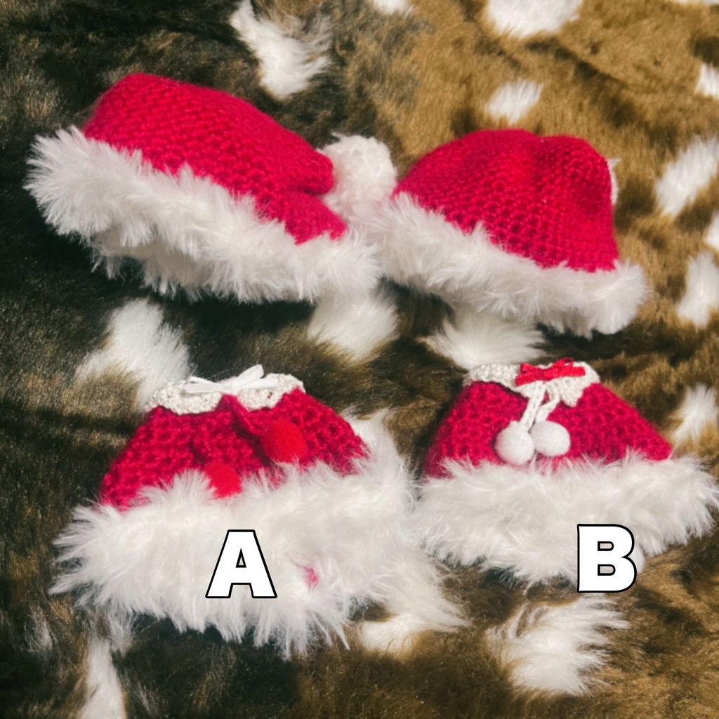 【ちびぐるみ用】サンタさんコーデ