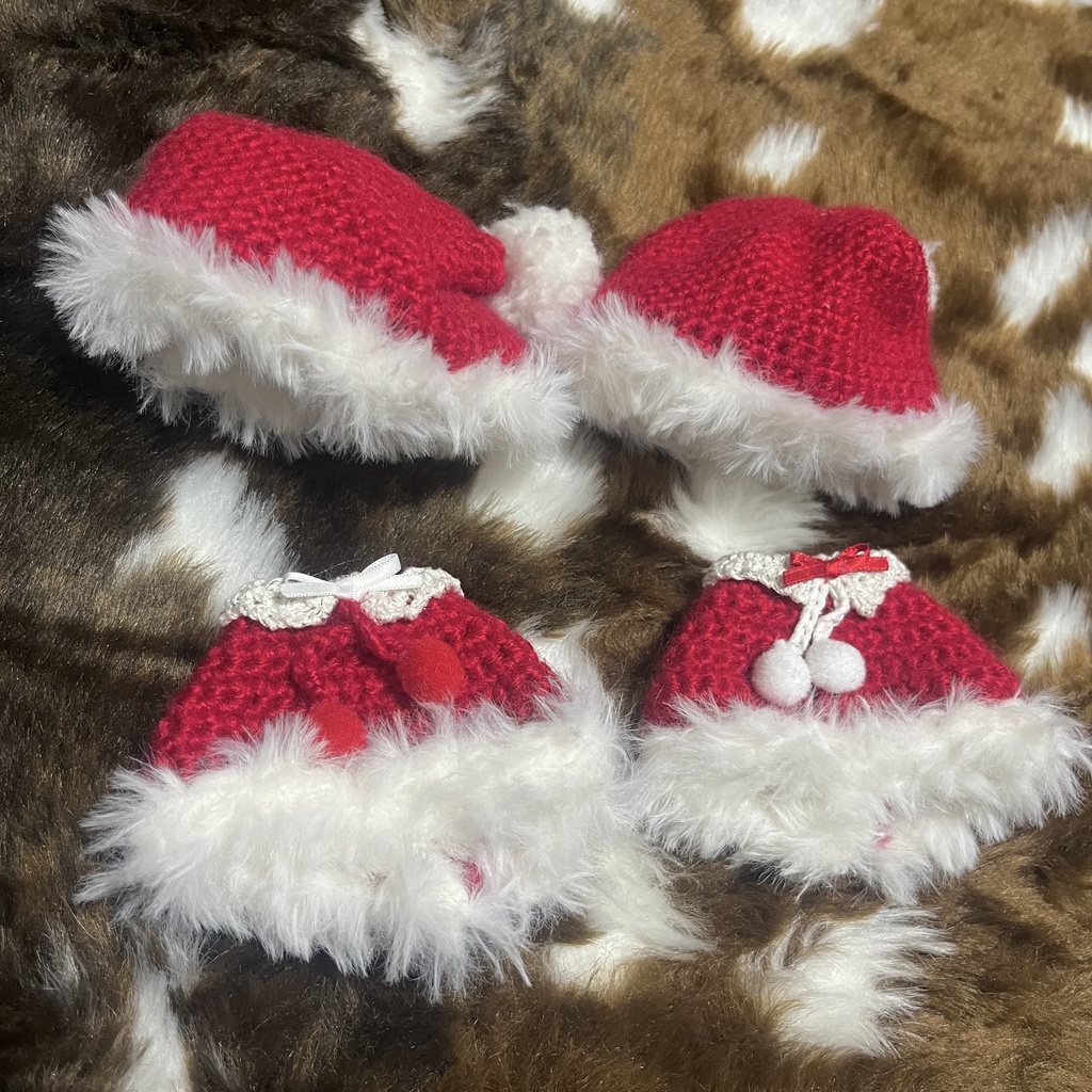 【ちびぐるみ用】サンタさんコーデ