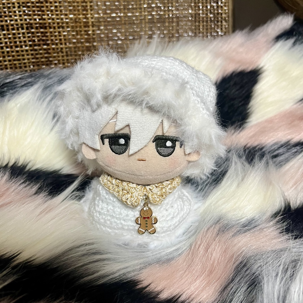 【ちびぐるみ用】白いサンタさん