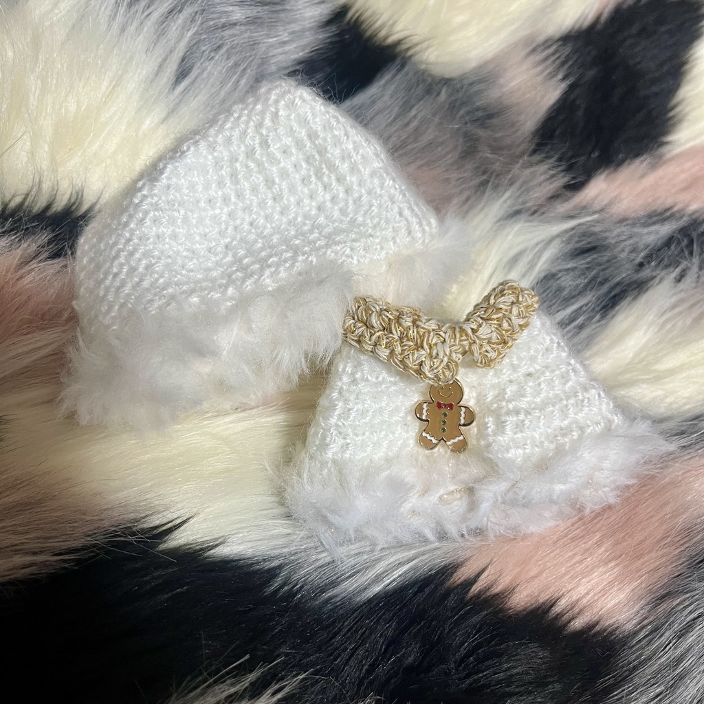 【ちびぐるみ用】白いサンタさん