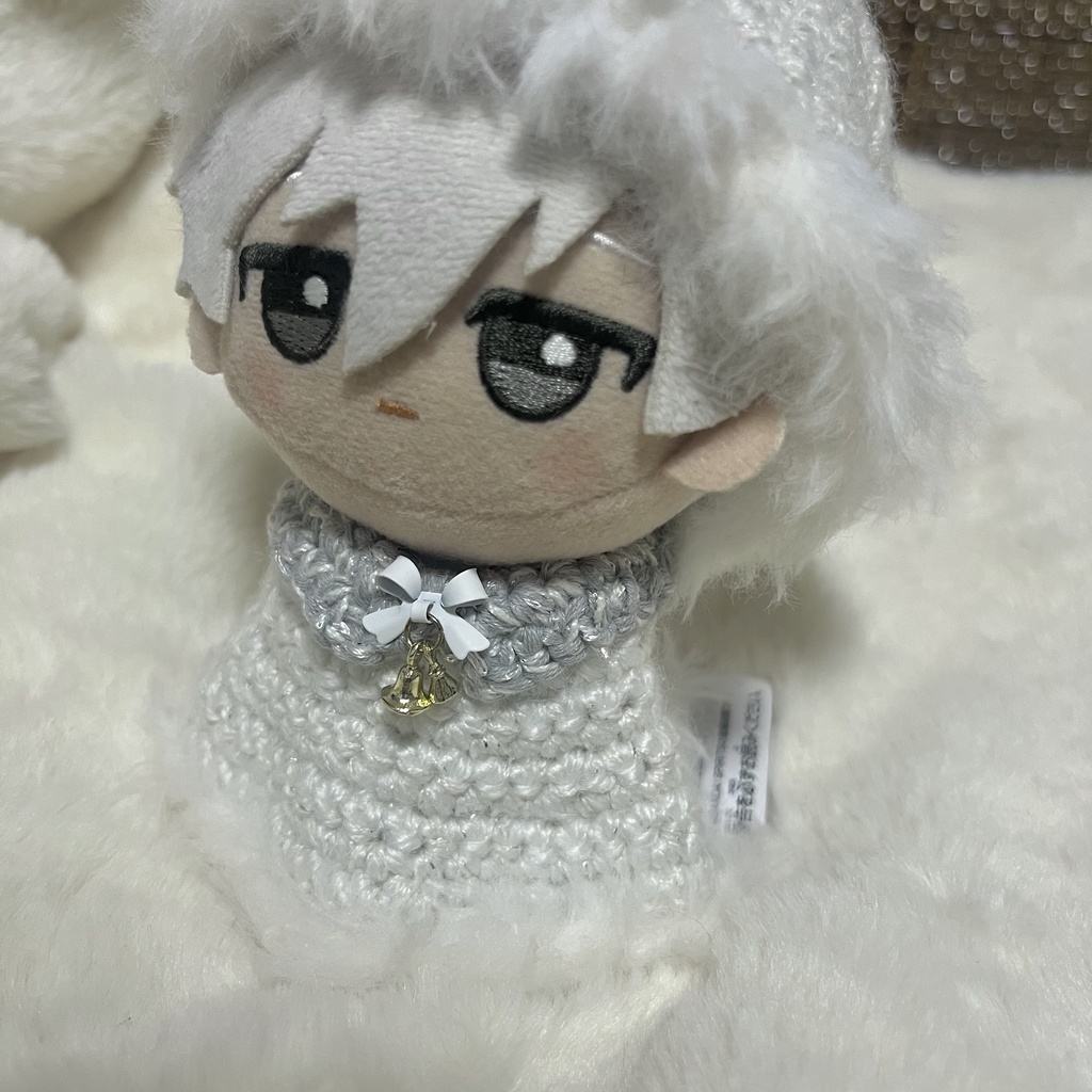 【ちびぐるみ用】白いサンタさんコーデ