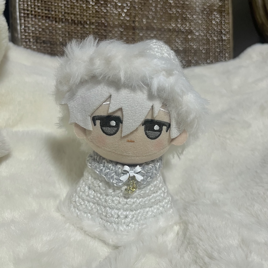 【ちびぐるみ用】白いサンタさんコーデ