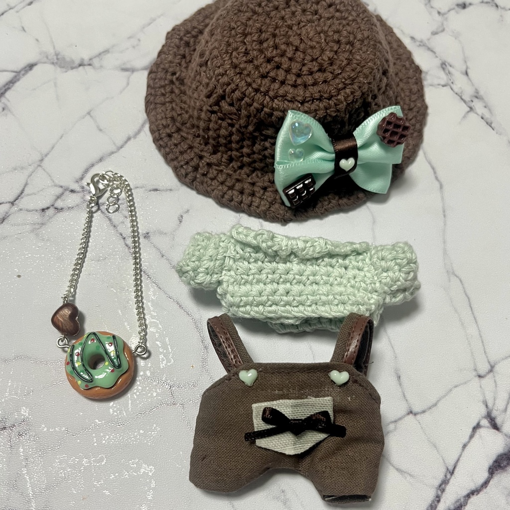 【ちびぐるみ用】チョコミントコーデ