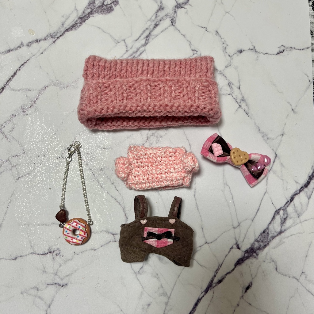 【ちびぐるみ用】いちごチョココーデ