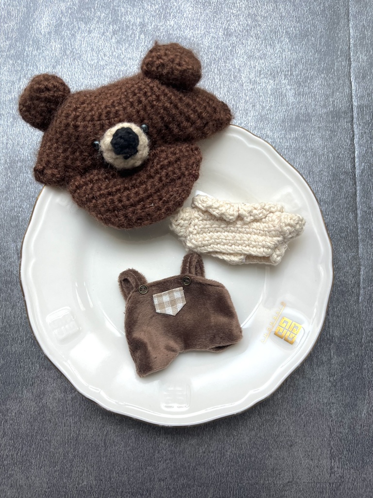 【ちびぐるみ用】クマコーデ