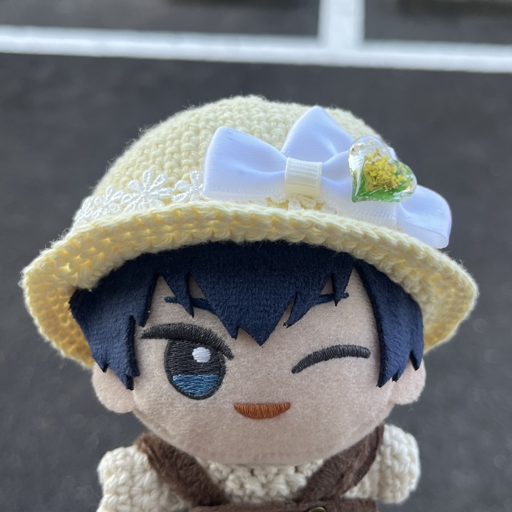 【ちびぐるみ用】黄色のお帽子🌼