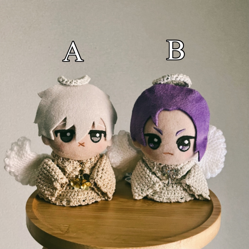 【ちびぐるみ用】天使ちゃんポンチョ👼【金銀】