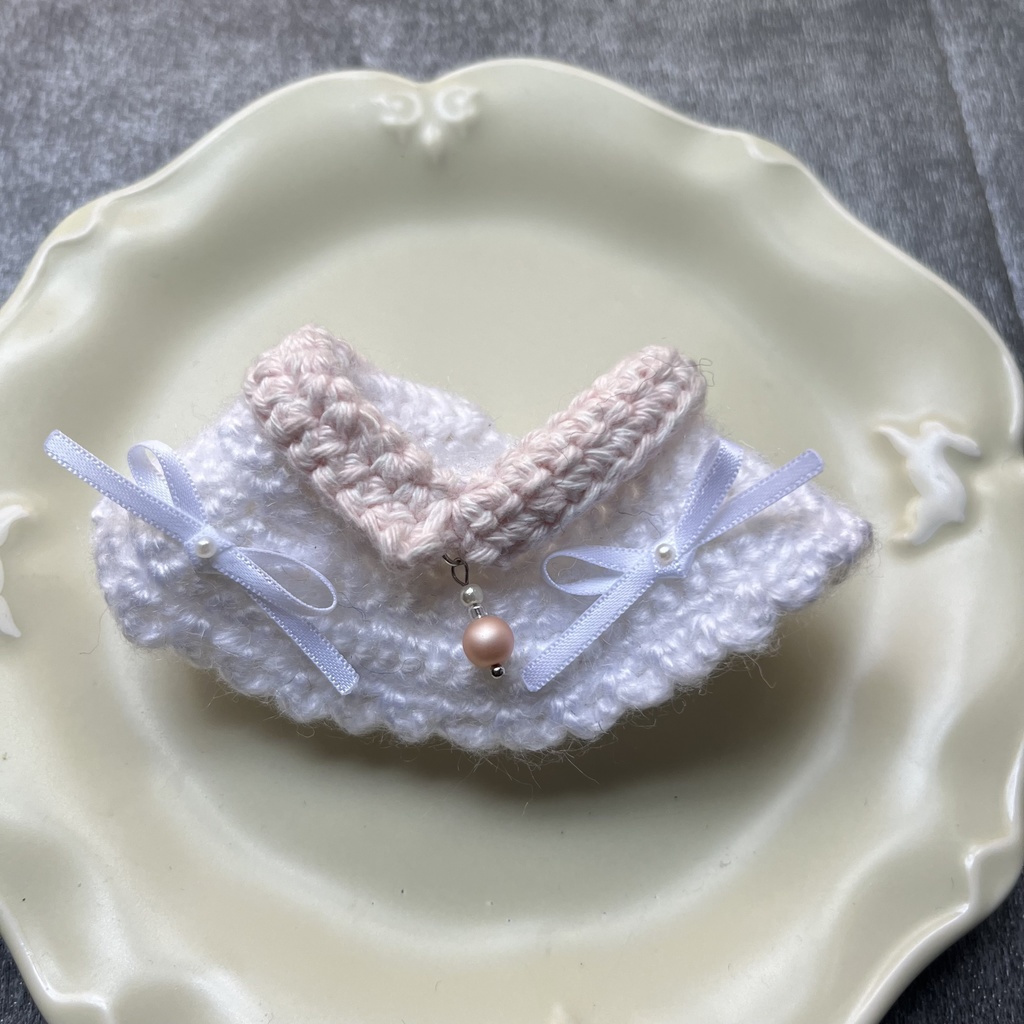 【ちびぐるみ用】ポンチョ+イチゴ帽子