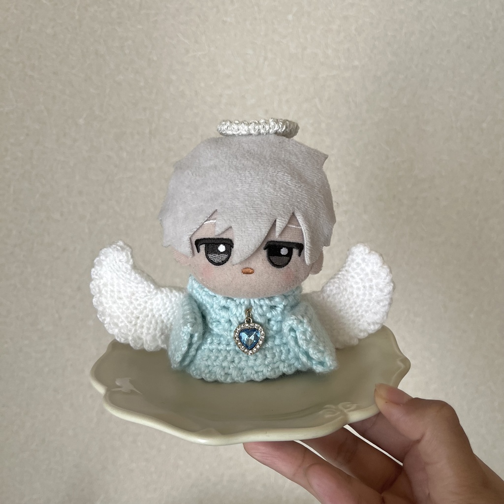 【12cmぬい用】エンジェルポンチョ👼