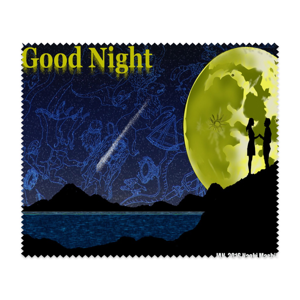 NightTime_FullMoon_Propose_GlassCleaner〜(満月のプロポーズ・メガネ拭き)