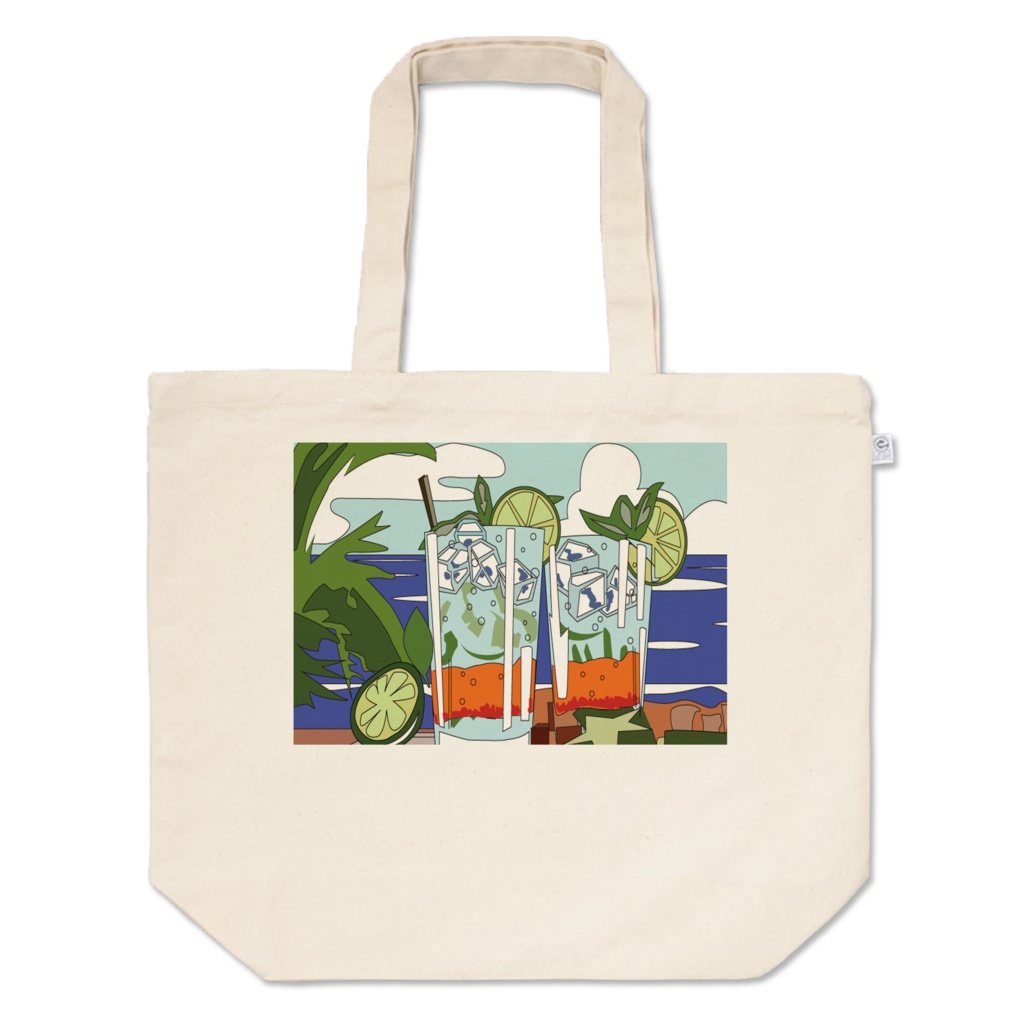 Resort Cocktail -- トートバッグM