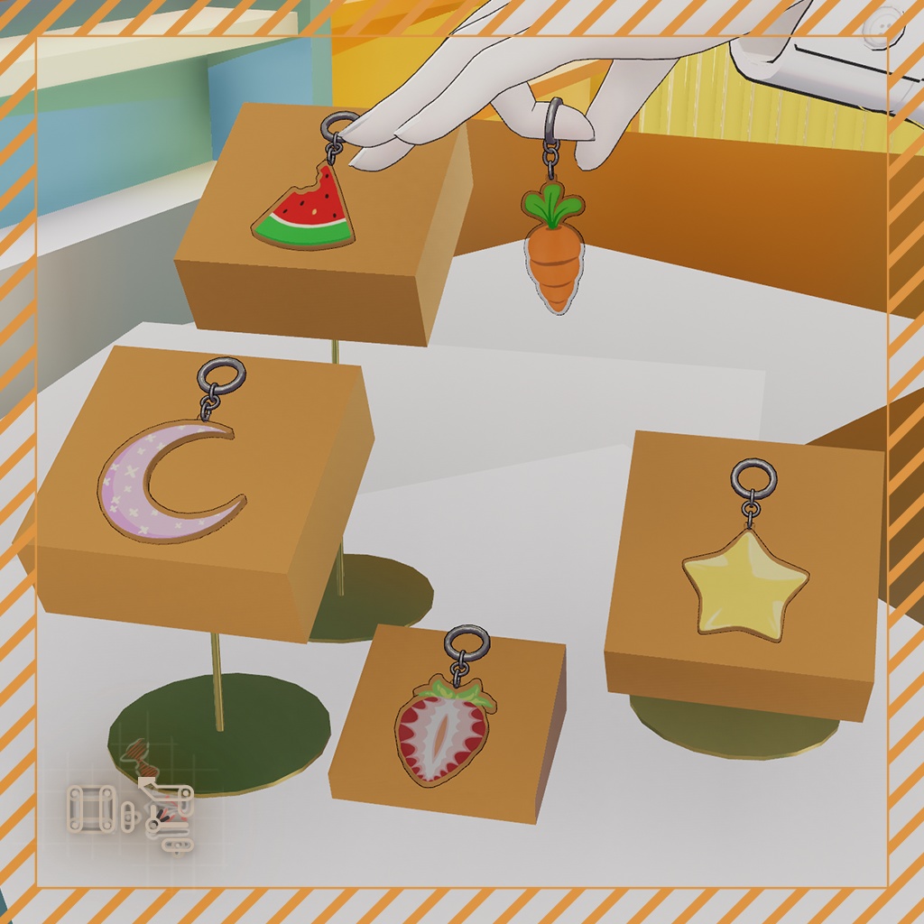 [MARU's ACC] Acryl KeyRing