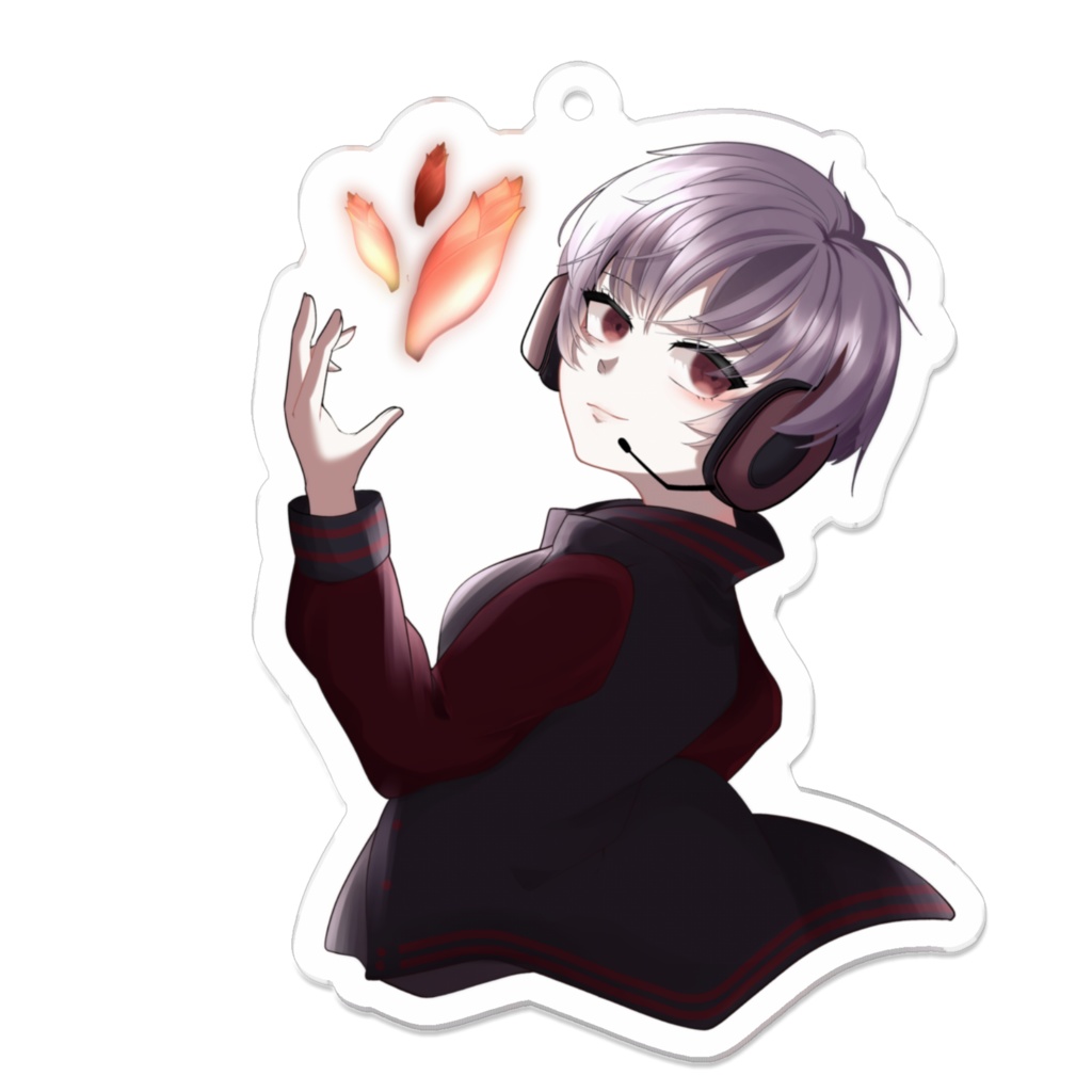 ミョウガ オリジナルイラスト アクリルキーホルダー