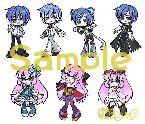 【ちびラミカ】DIVAモジュールＫＡＩＴＯ&ルカセット