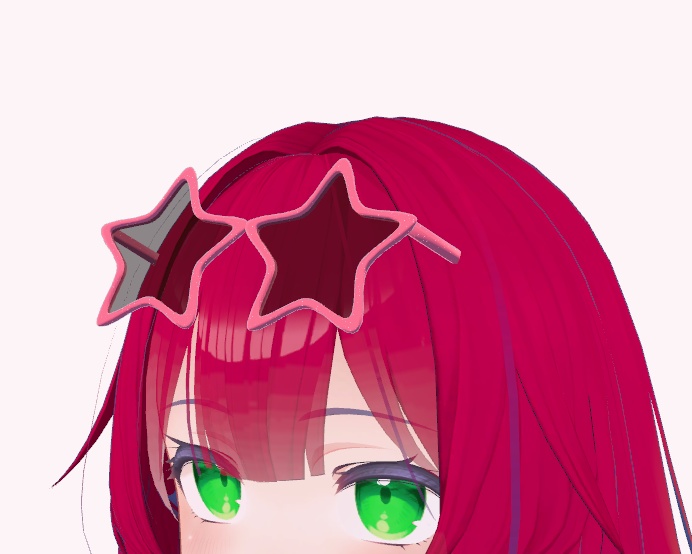 【リニューアル】パリピ☆サングラス【3Dモデル】