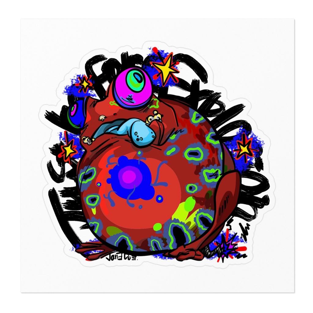 Just before explosion RED