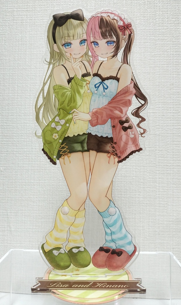 【VGGC11th】英リサ・橘ひなの大きめアクスタ&チェキスタセット