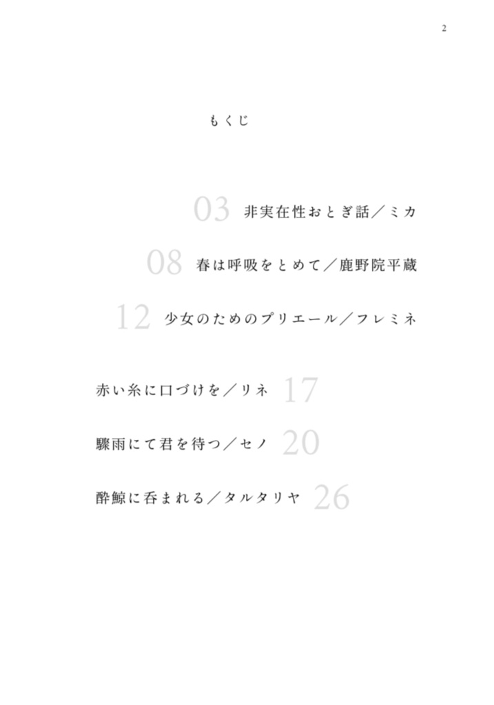 gnsn夢合同誌【UNTITLE】※顔あり固定夢主