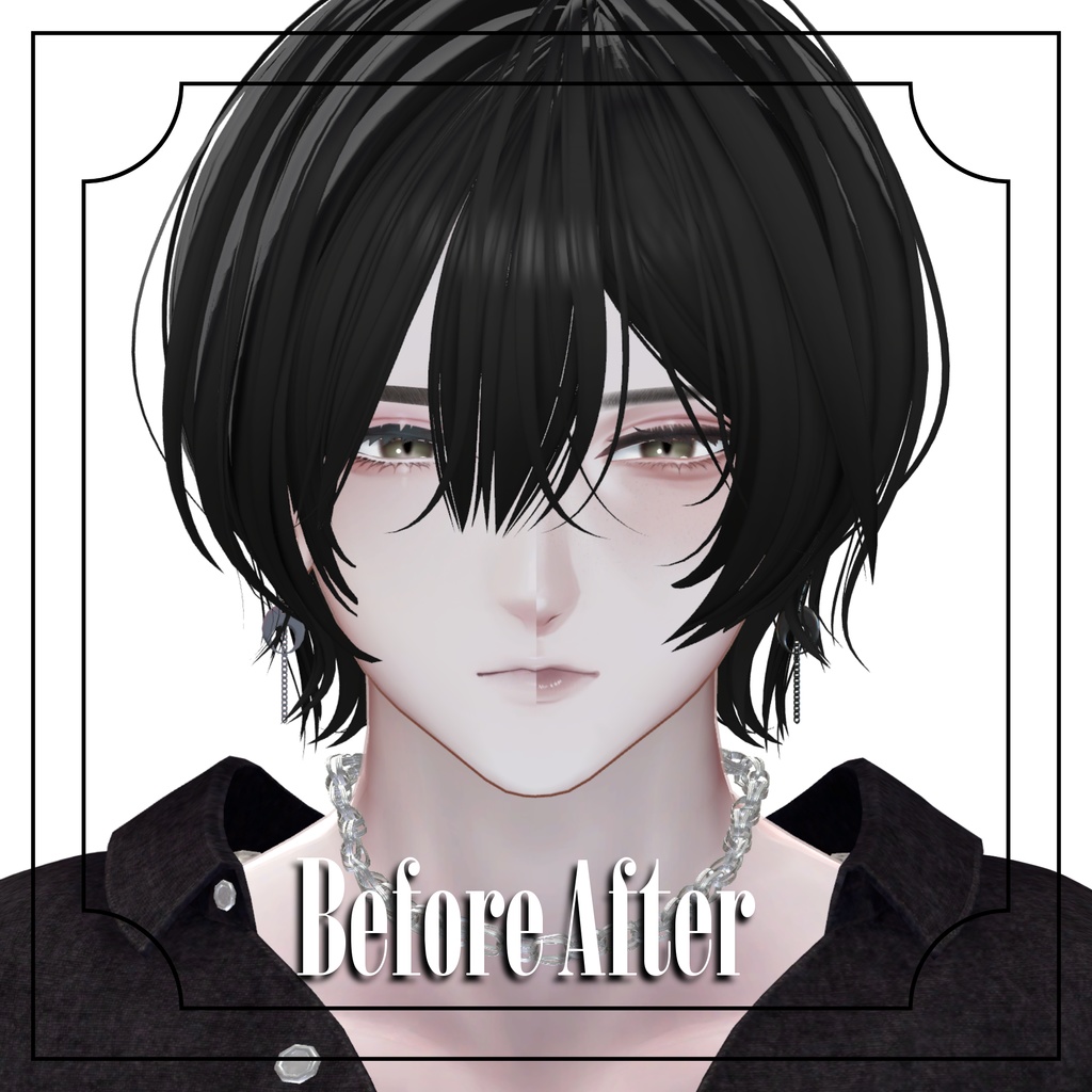 【夜邑専用】メイクテクスチャ&Face Blendshape