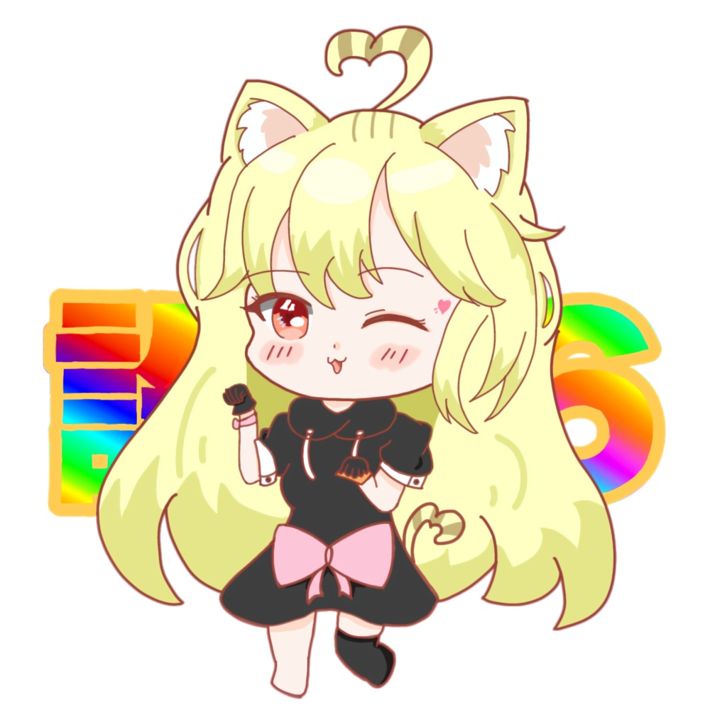 にゃとりあ6確アクリルキーホルダー