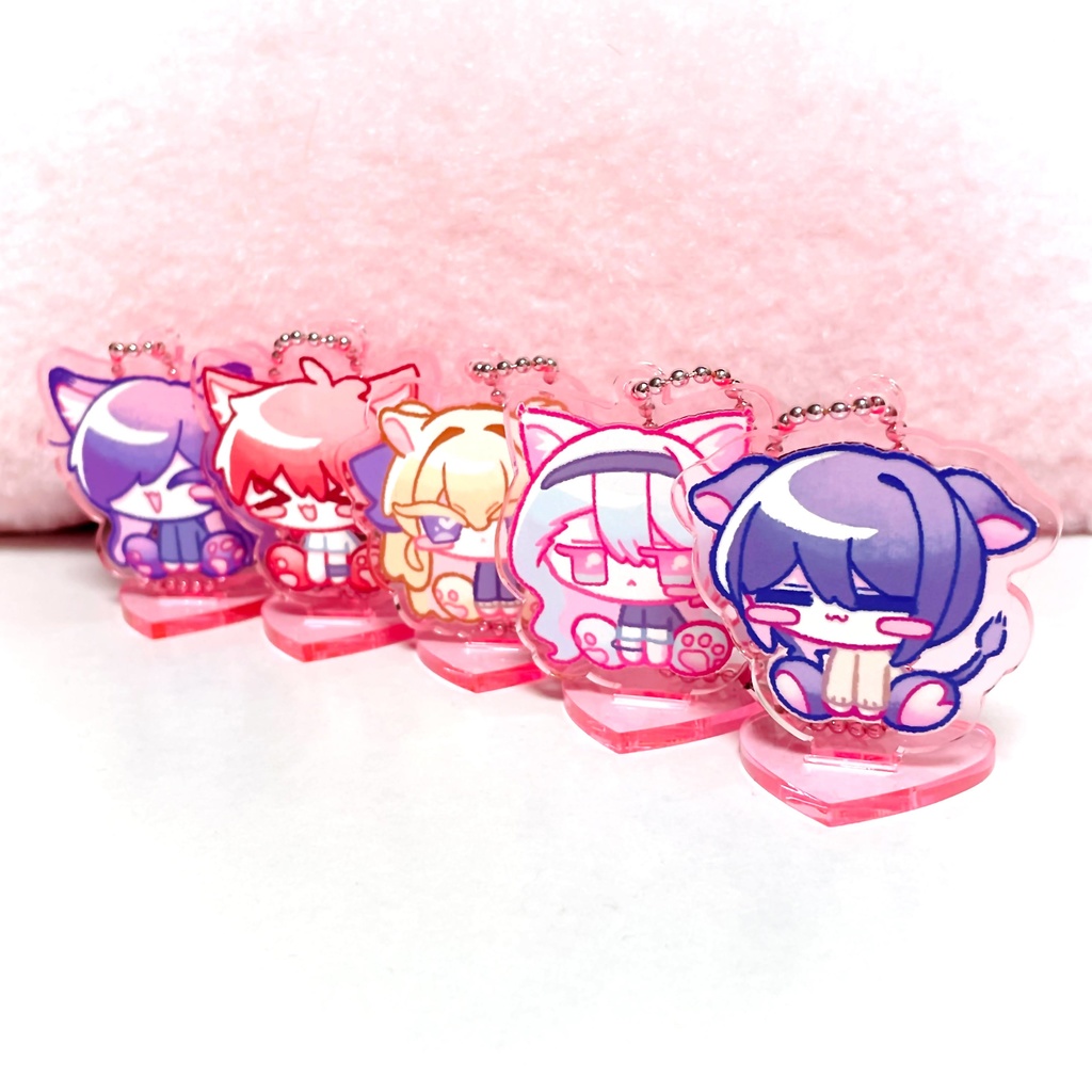 おきらく★がくえん〜あにまるアクリルキーホルダー〜