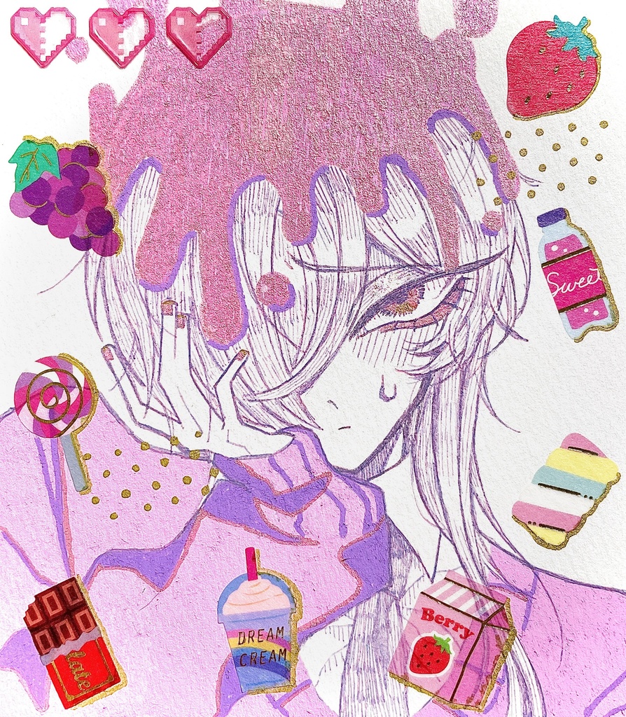 おきらく★がくえん〜香り付き色紙(南々田)〜