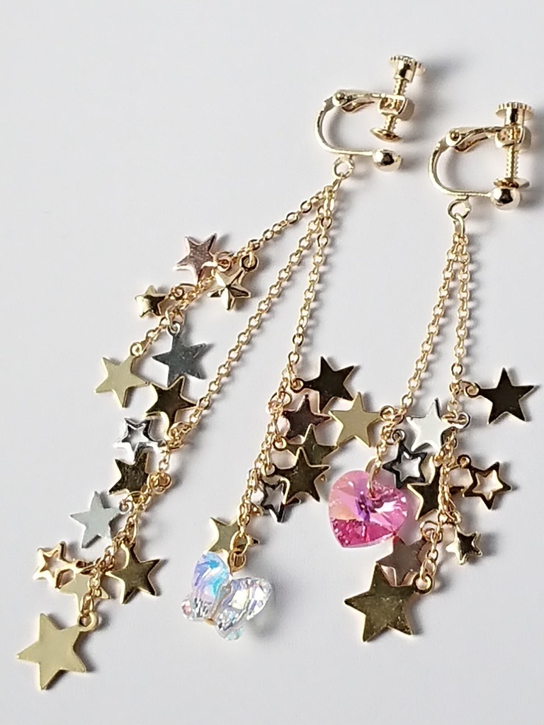 Twinkle star イヤリング(ピアス)