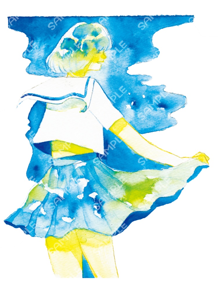 なつがとけるTシャツ