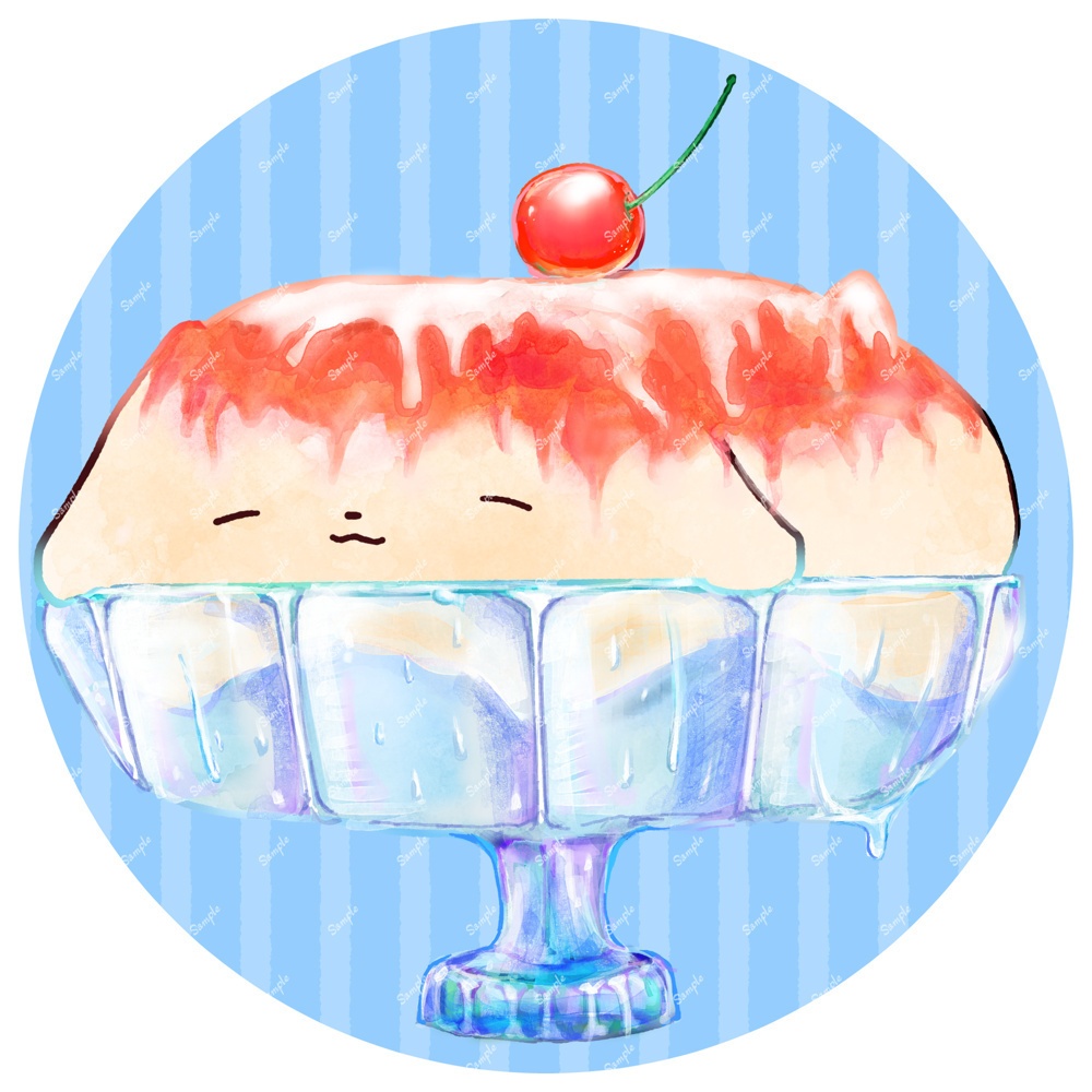 夏のふにょんぬ素材セット(無料版あり・商用利用可)