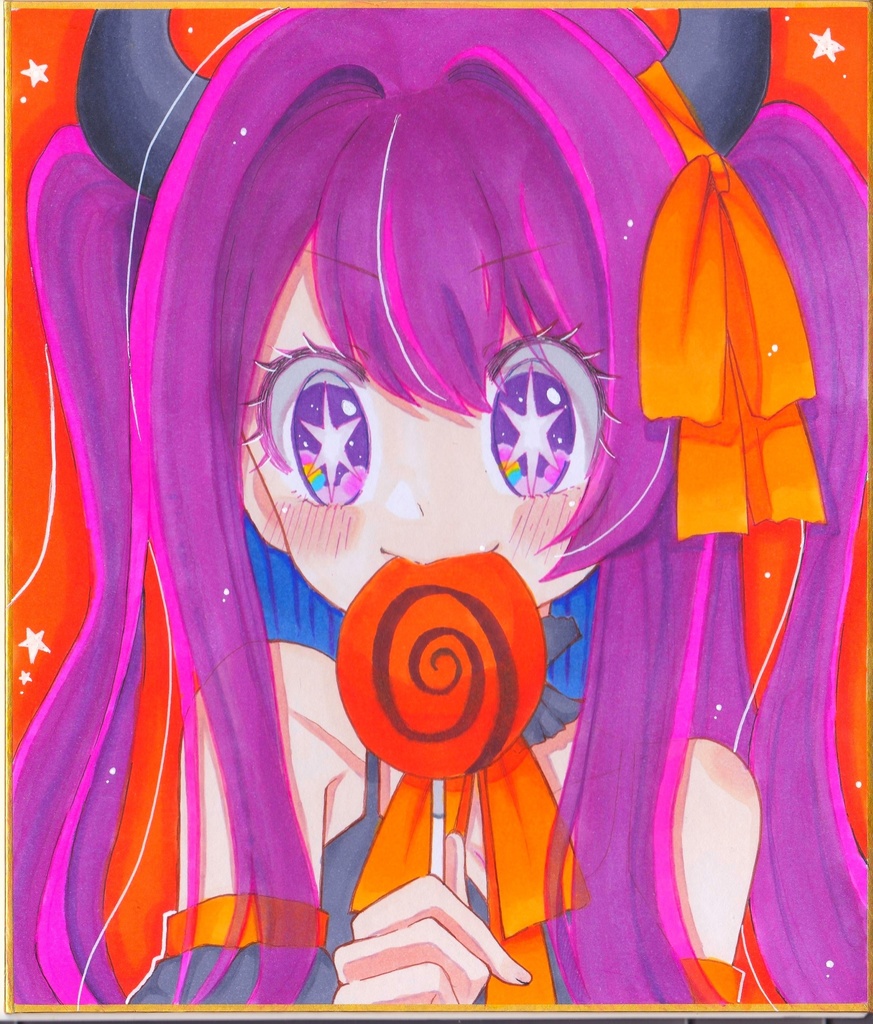 ✿中色紙✿推しの子✿星野アイ✿ハロウィン