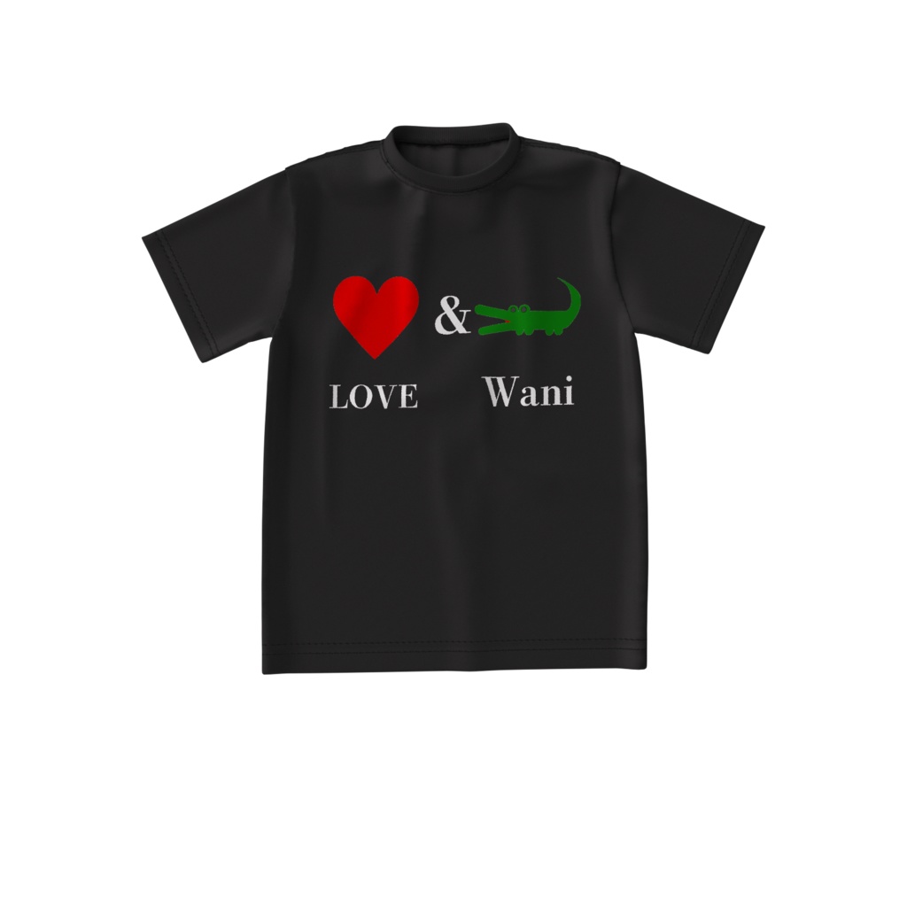 LOVE&Wani Tシャツ