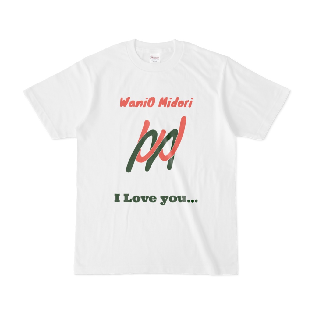 WaniO Midori ロゴTシャツ