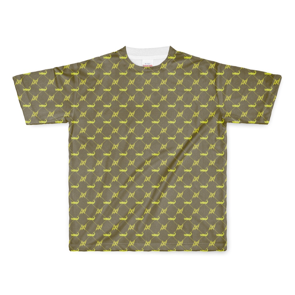 ワニグラム　総柄Tシャツ