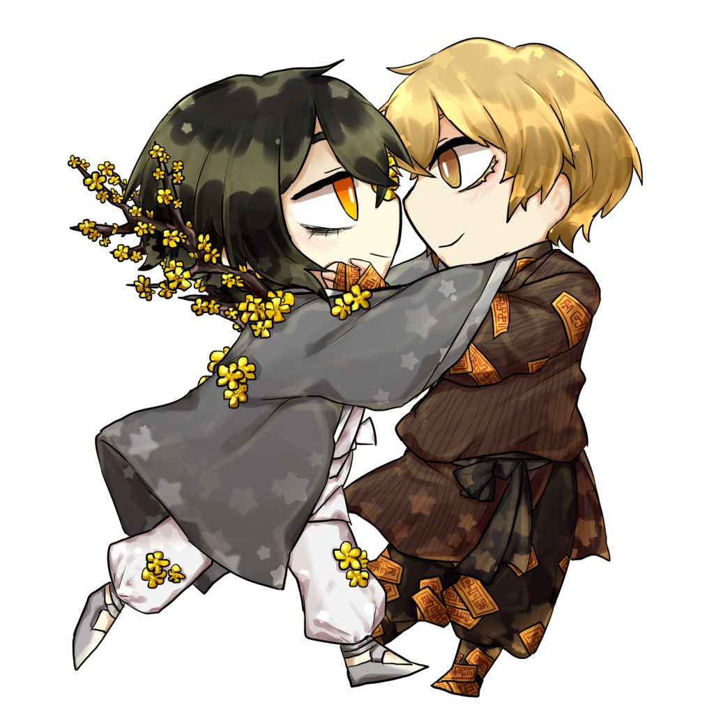 【アクリルスタンド】紅籍シンクレア×檀香梅イサン【キーホルダー】