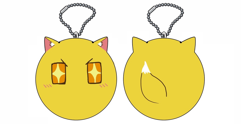 【おもちクッション】シンドイキツネ概念クッション【キーホルダー】