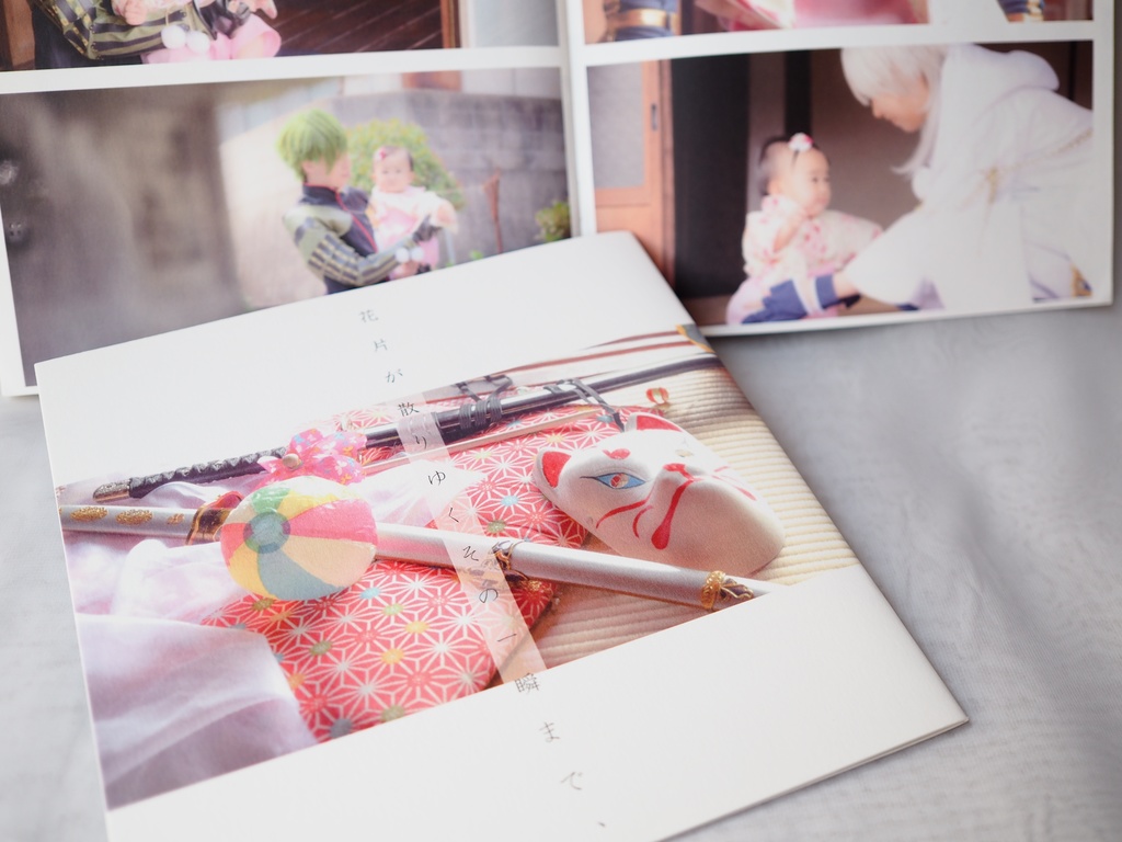 鶴丸、鶯丸×審神者 写真集「花片が散りゆくその一瞬まで、」