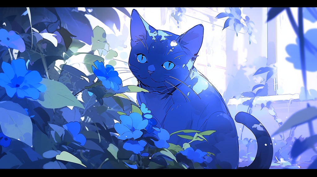 【フリーBGM】青い猫【素材音源】